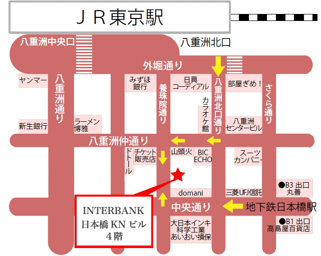 INTERBANK 日本橋KNビル４階